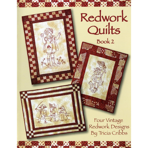 [자수북] Redwork Quilts Book2 -레드웍퀼트북2