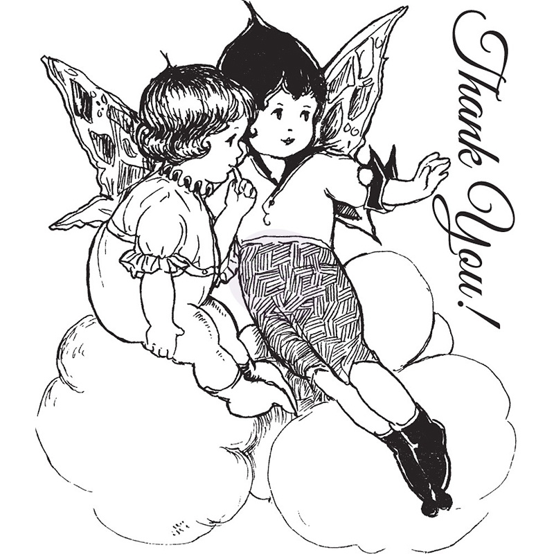 Clear Acrylic Stamp - Fairy Rhymes #3