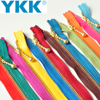 YKK 콤비 골드지퍼 - 30cm