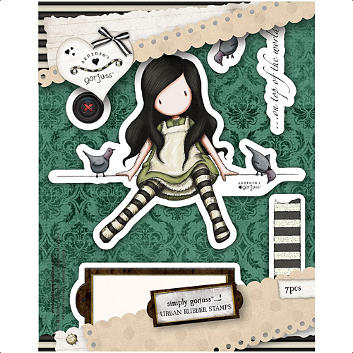 On top of the World - Gorjuss Rubber Stamps Set